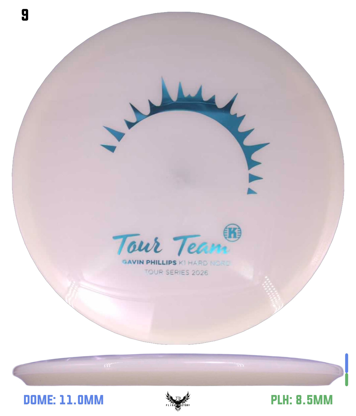 Kastaplast K1 Hard Glow Nord - Gavin Phillips 2026 Tour Series