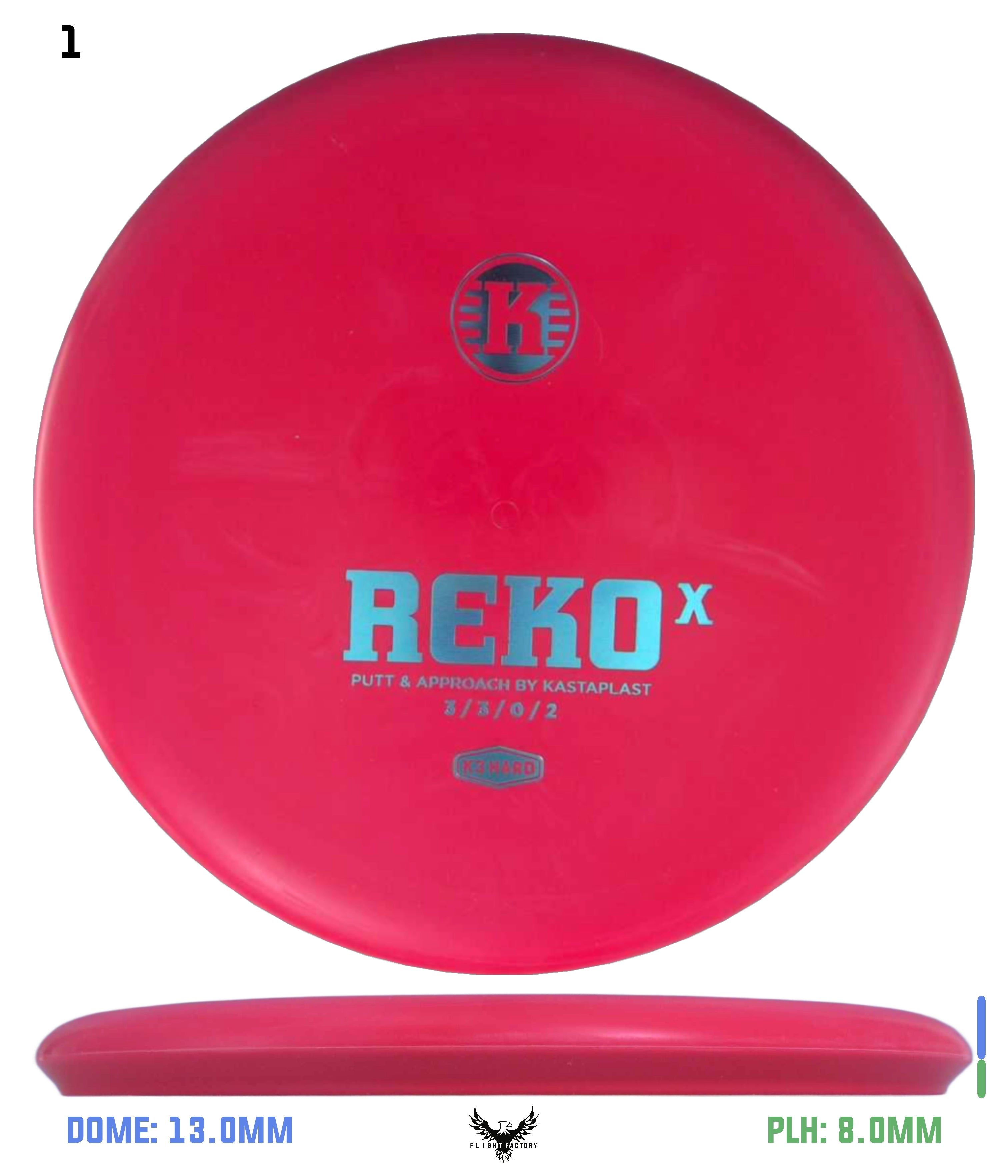 Kastaplast K3 Hard Reko X - Flight Factory Discs