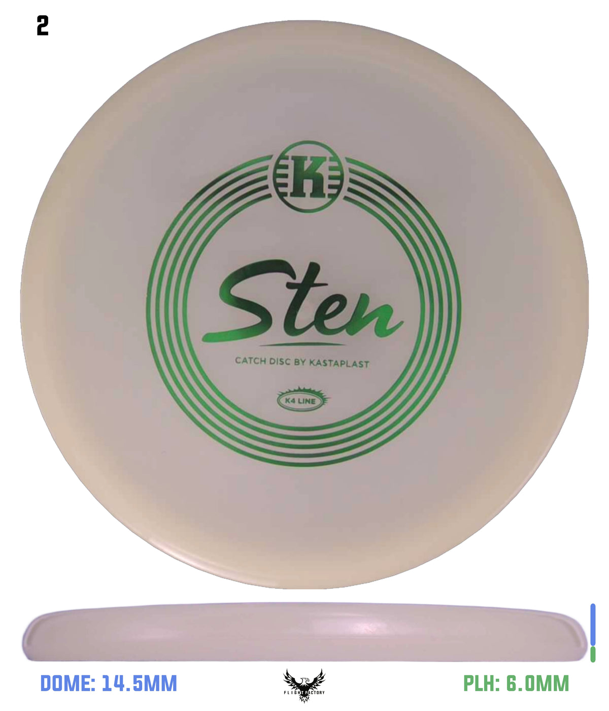 Kastaplast K4 Glow Sten