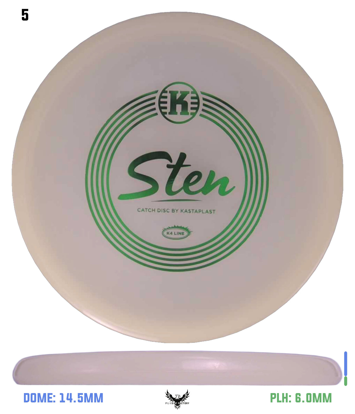 Kastaplast K4 Glow Sten