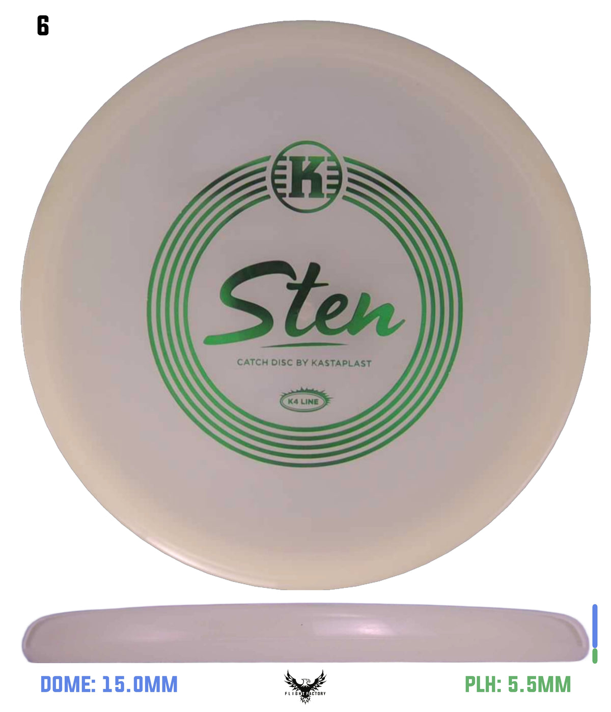 Kastaplast K4 Glow Sten