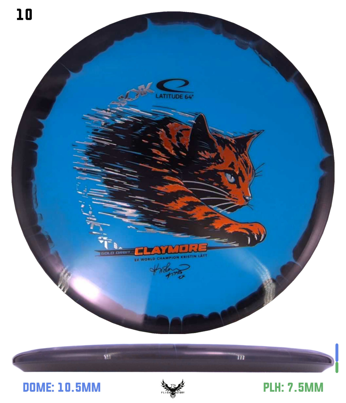 Latitude 64 Gold Orbit Claymore - Kristin Lätt Team Series 2026