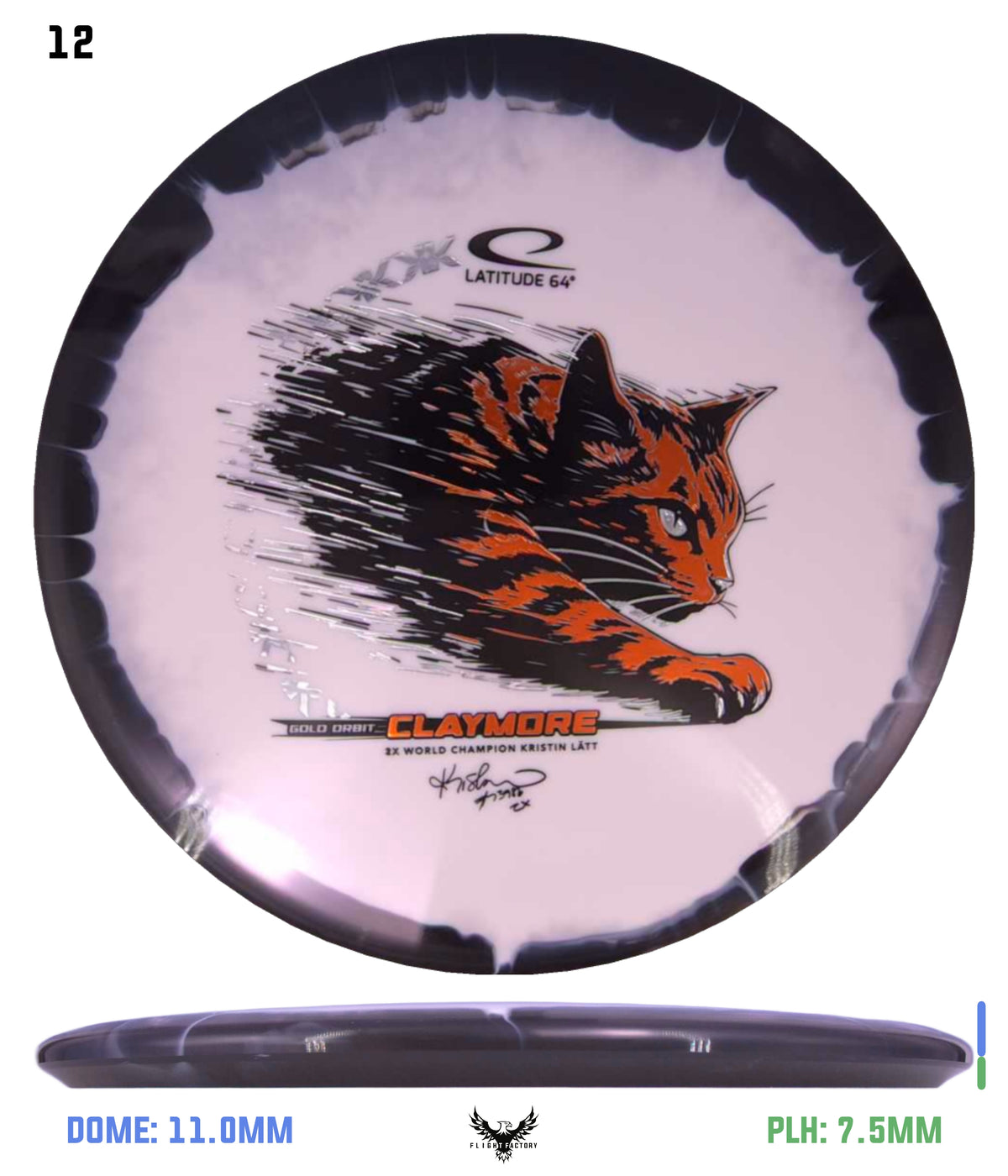 Latitude 64 Gold Orbit Claymore - Kristin Lätt Team Series 2026