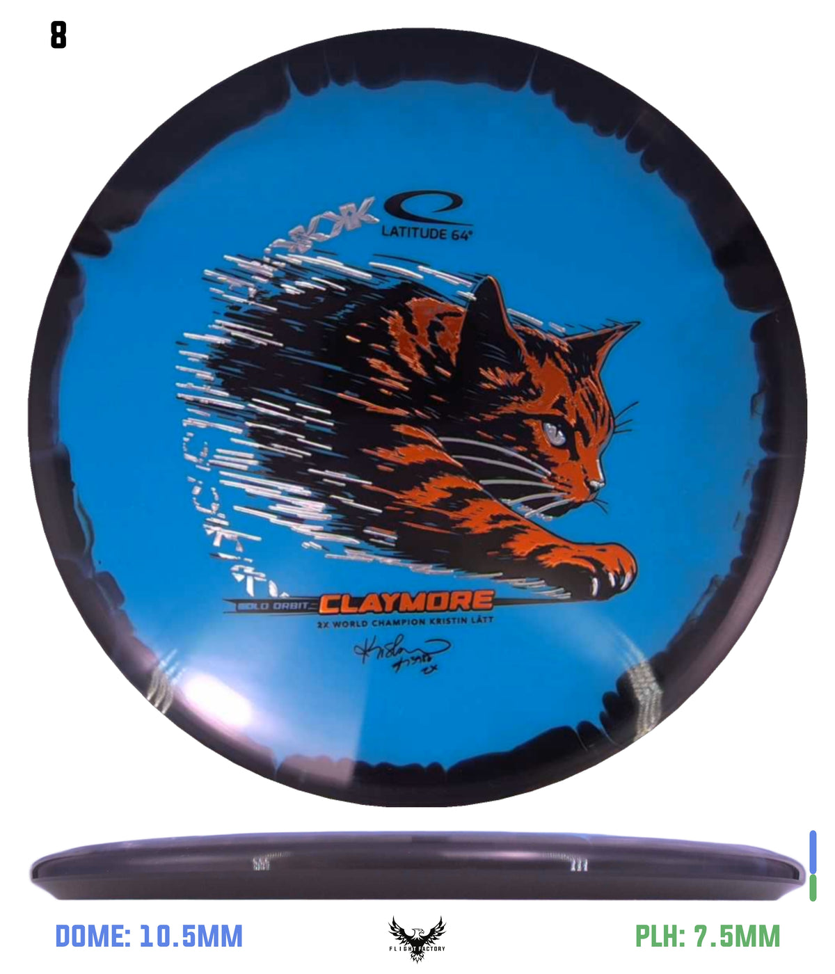 Latitude 64 Gold Orbit Claymore - Kristin Lätt Team Series 2026