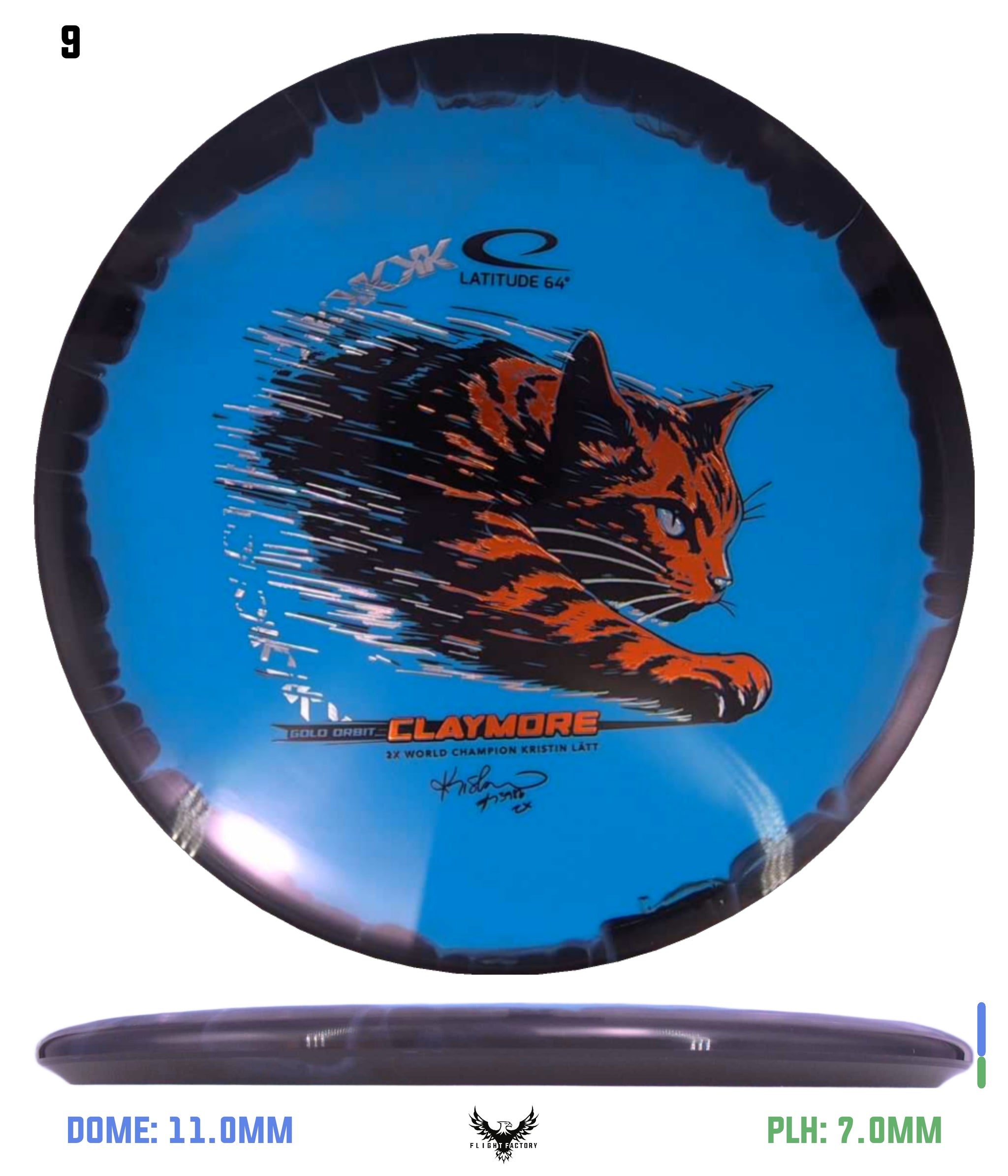 Latitude 64 Gold Orbit Claymore - Kristin Lätt Team Series 2026