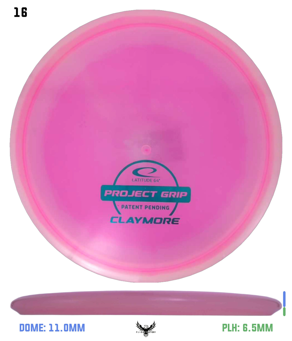 Latitude 64 Project Grip Claymore