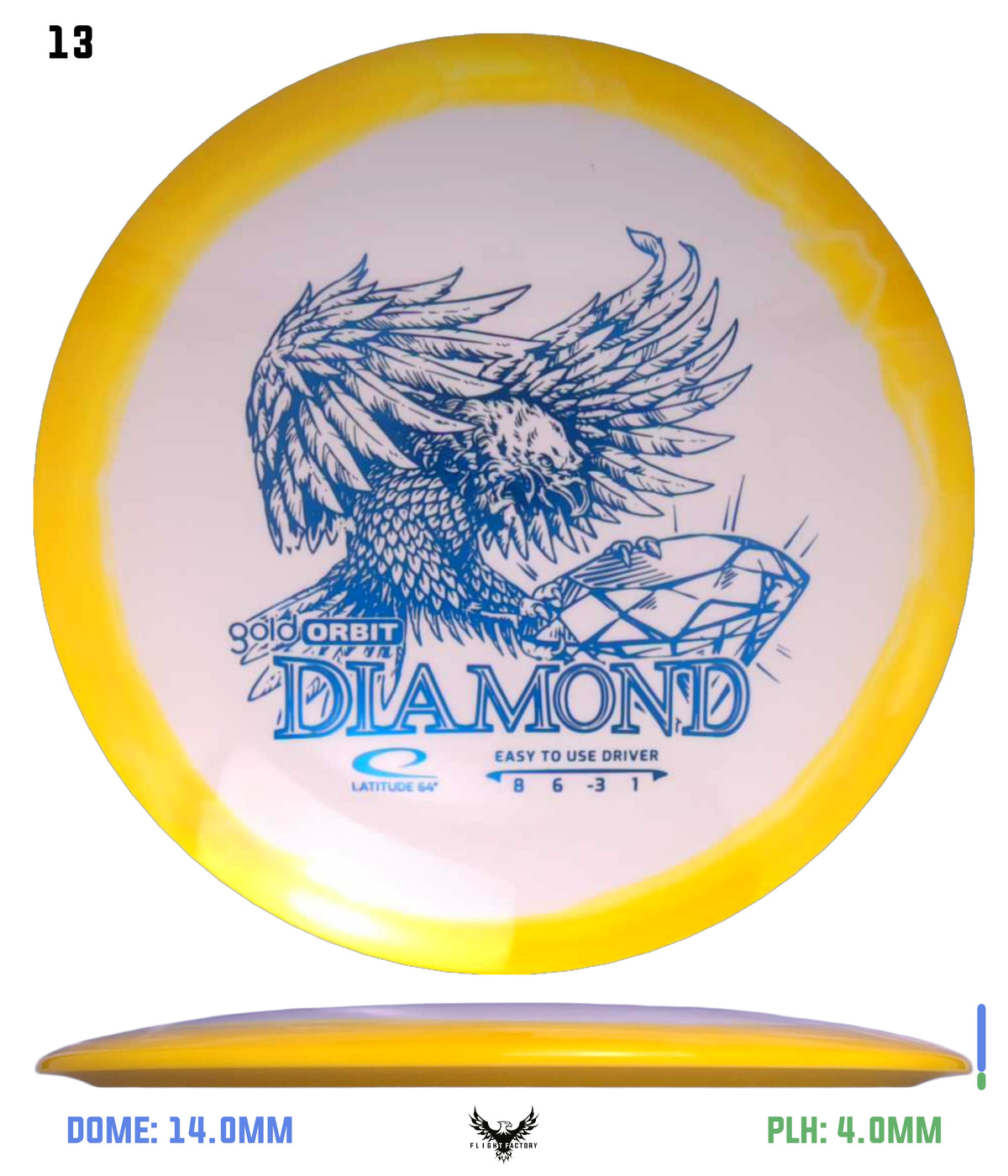 Latitude 64 Gold Orbit Diamond