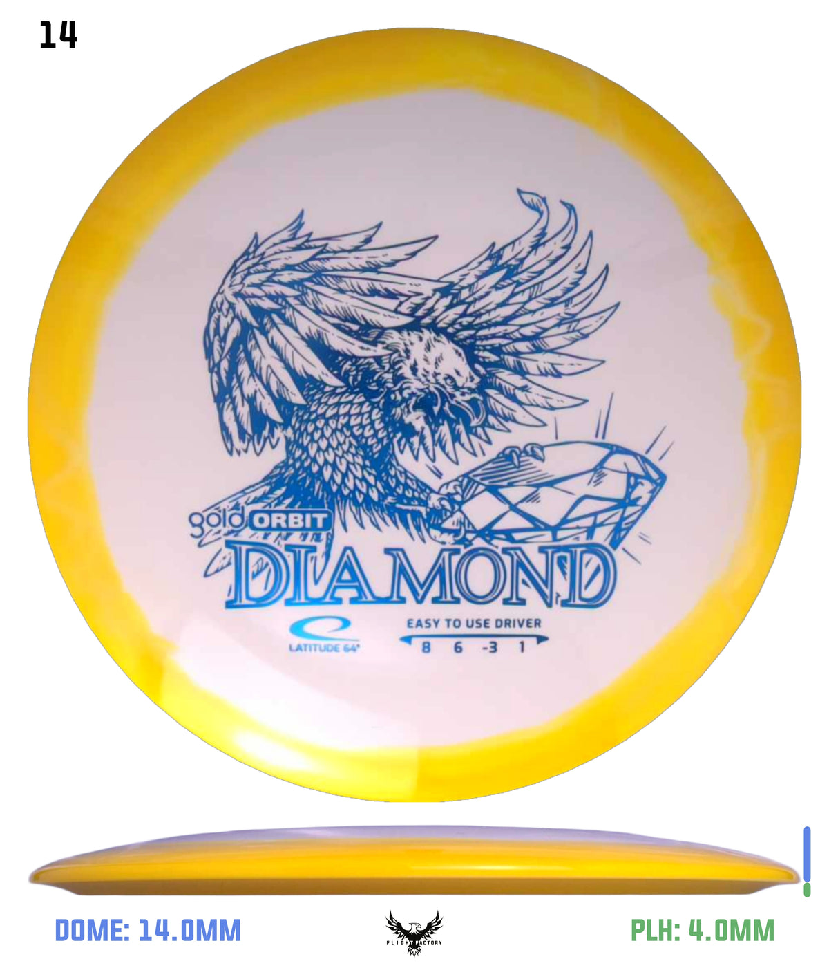 Latitude 64 Gold Orbit Diamond