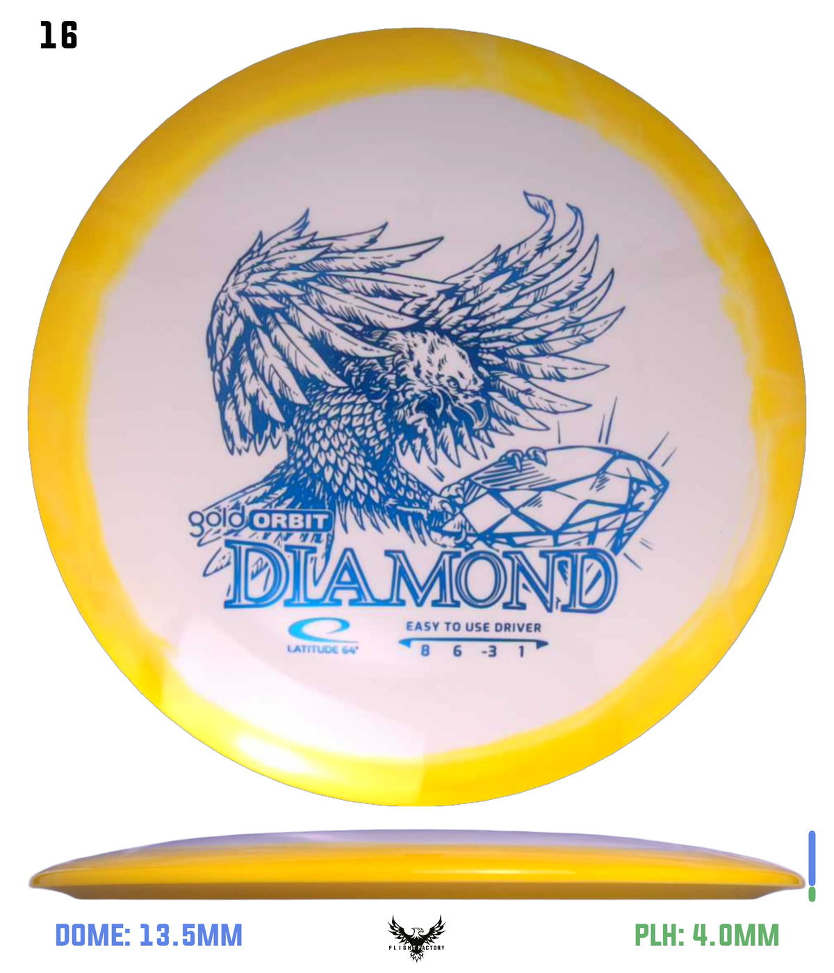 Latitude 64 Gold Orbit Diamond