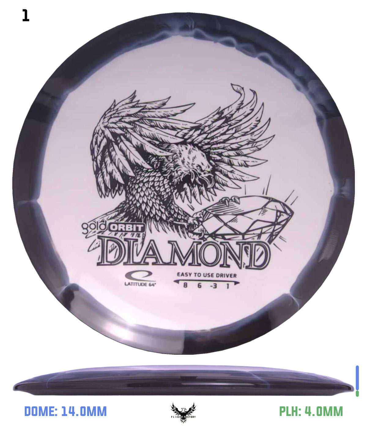 Latitude 64 Gold Orbit Diamond