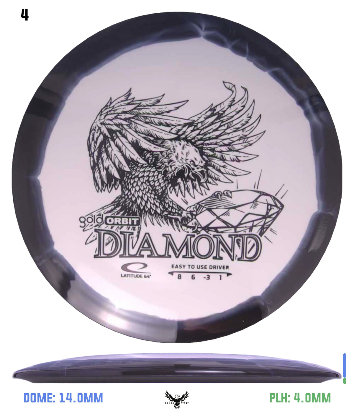 Latitude 64 Gold Orbit Diamond