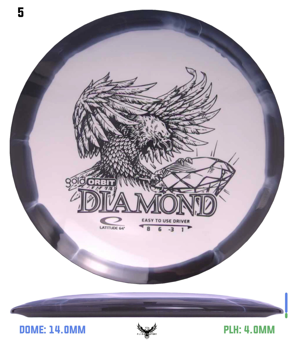 Latitude 64 Gold Orbit Diamond