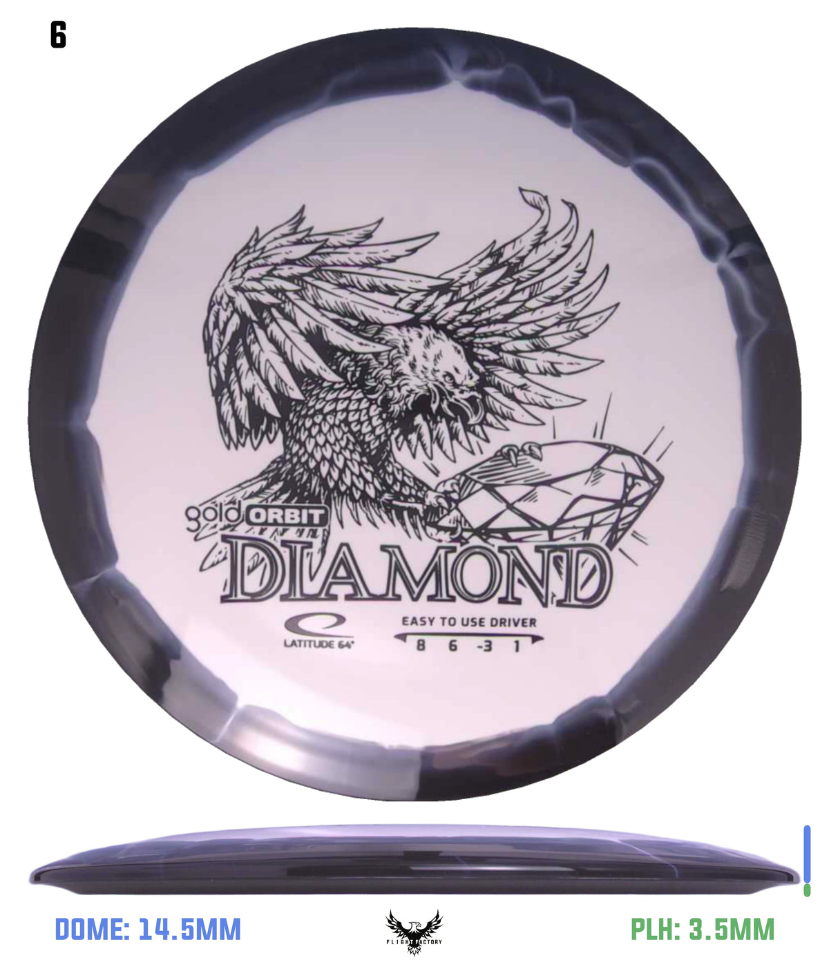 Latitude 64 Gold Orbit Diamond