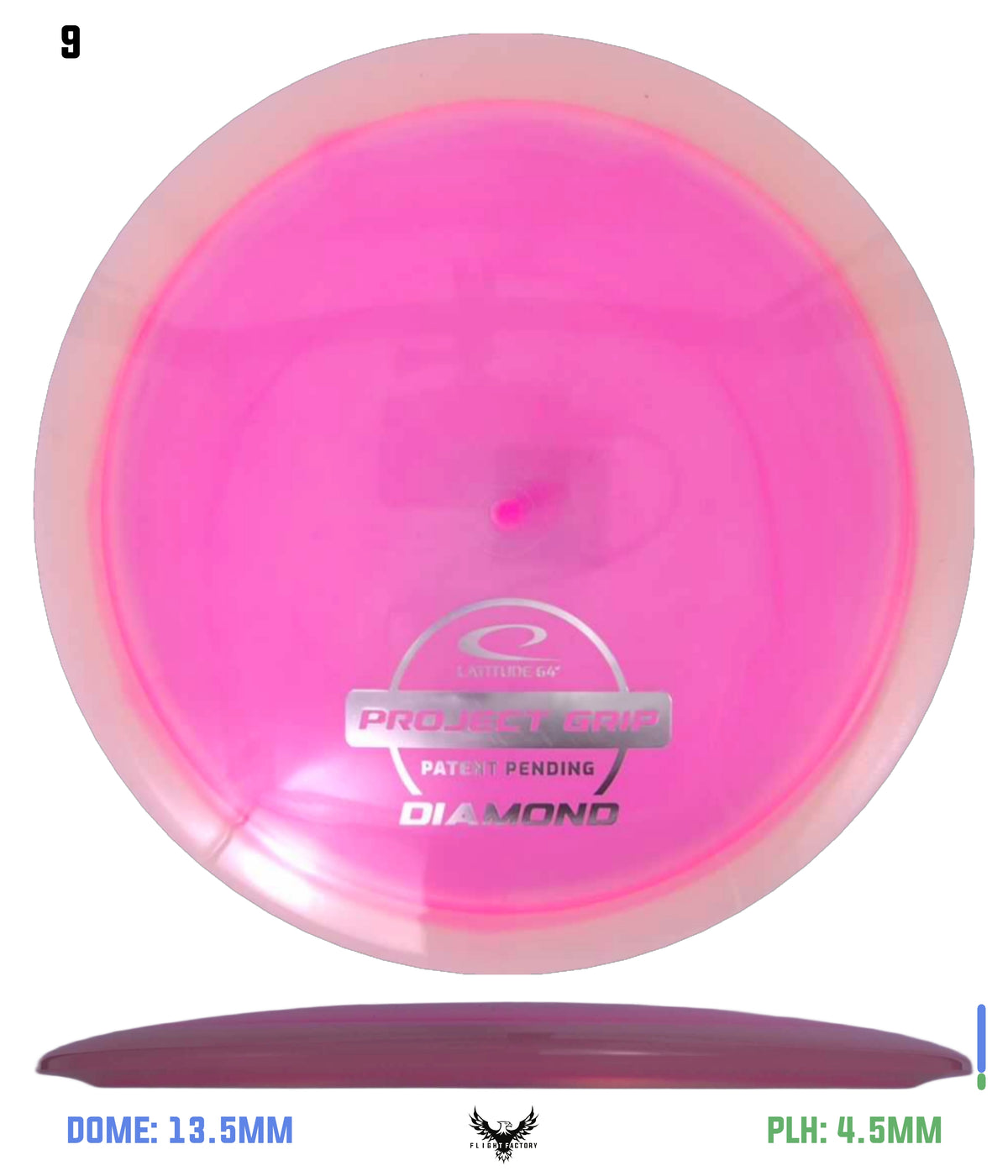 Latitude 64 Project Grip Diamond - Patent Pending