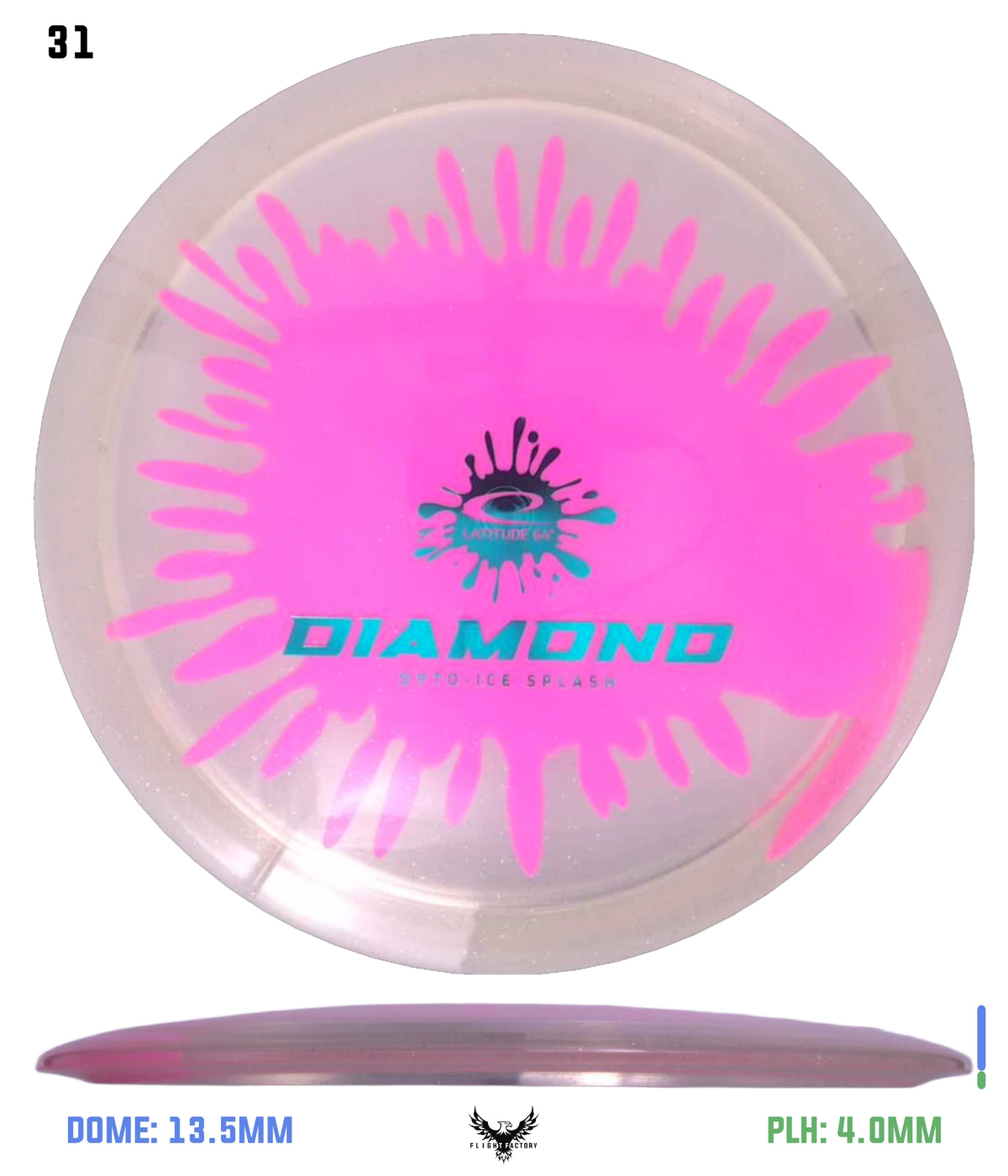 Latitude 64 Opto Ice Splash Diamond