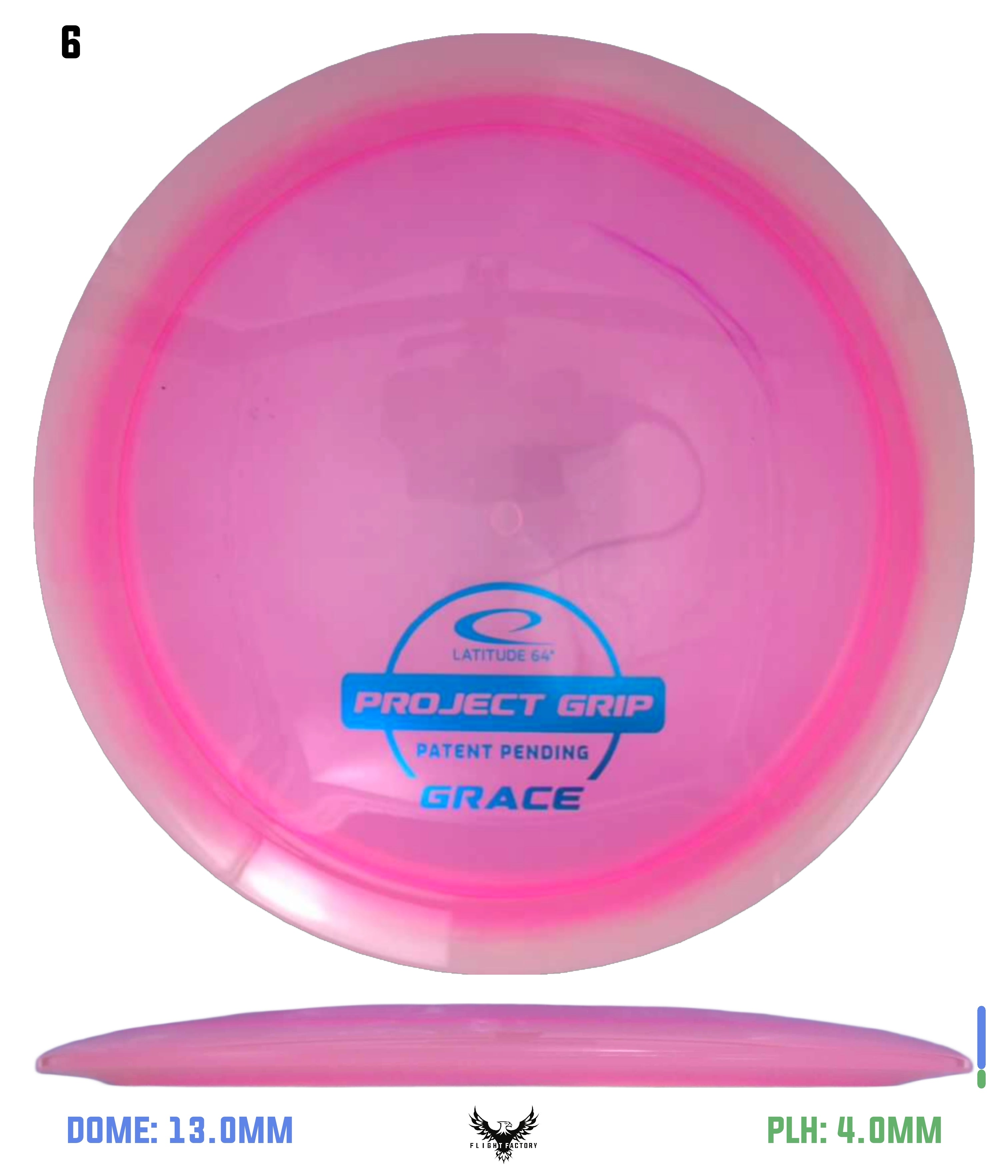 Latitude 64 Project Grip Grace - Flight Factory Discs