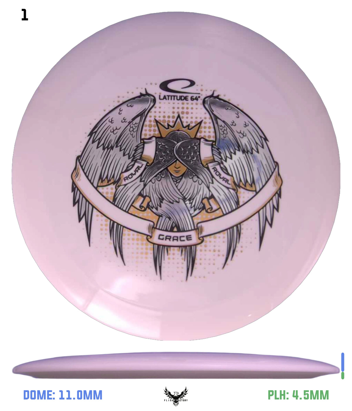 Latitude 64 Royal Grand Grace - Angel Triple Stamp