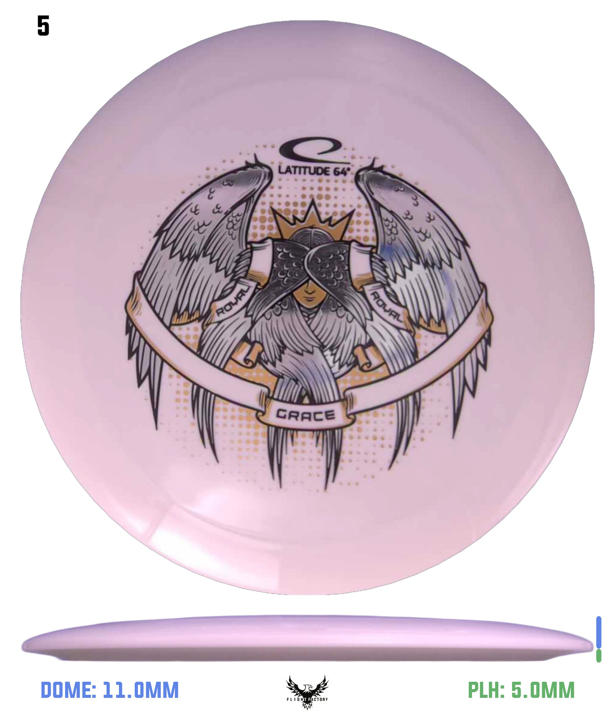 Latitude 64 Royal Grand Grace - Angel Triple Stamp