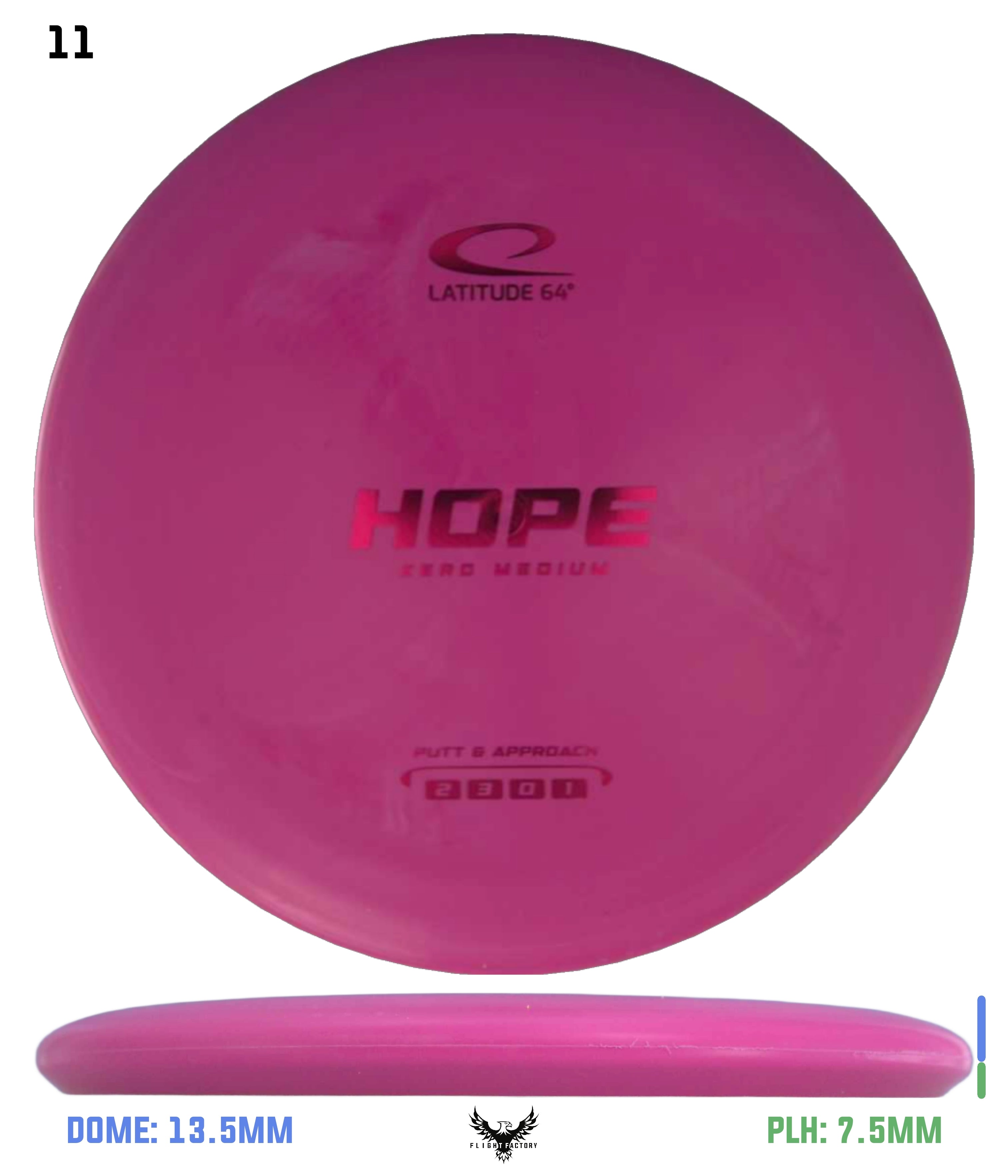 Latitude 64 Zero Medium Hope - Flight Factory Discs