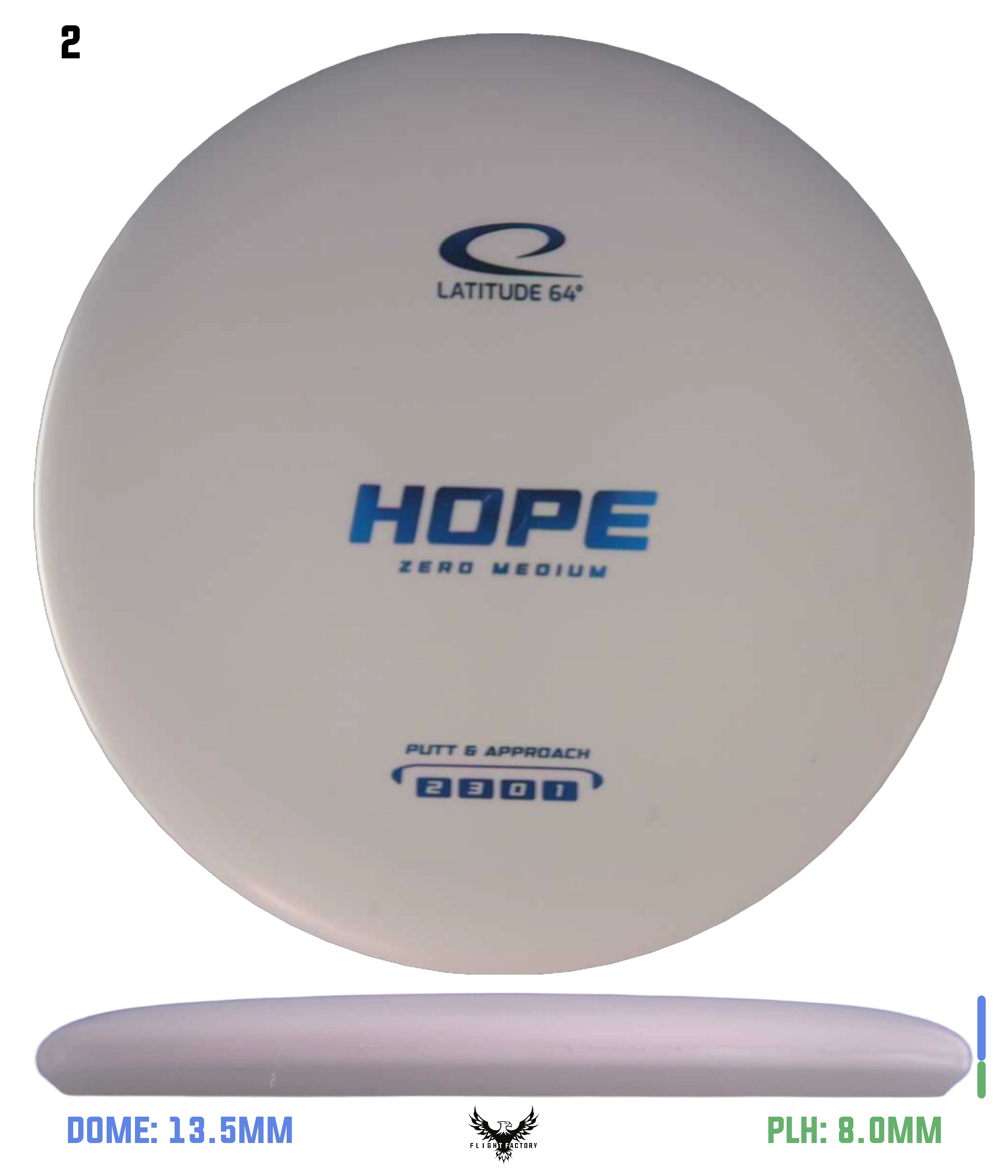 クラブ SMILE.TH Latitude 64 Zero Medium Hope - Flight Factory Discs