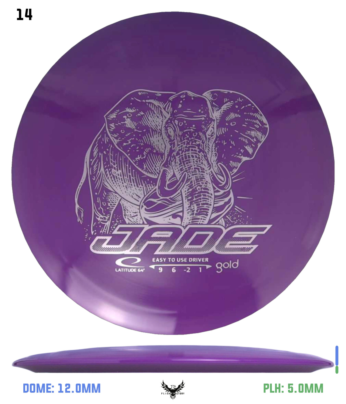 Latitude 64 Gold Jade