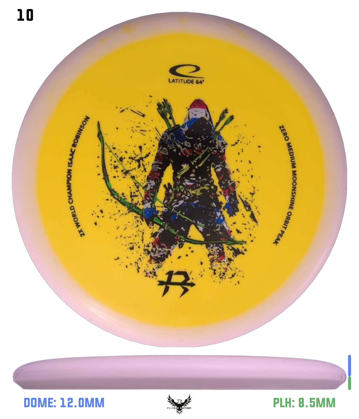 Latitude 64 Zero Medium Moonshine Orbit Peak - Isaac Robinson 2026 Team Series
