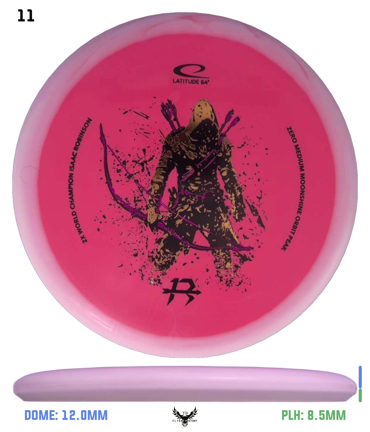 Latitude 64 Zero Medium Moonshine Orbit Peak - Isaac Robinson 2026 Team Series