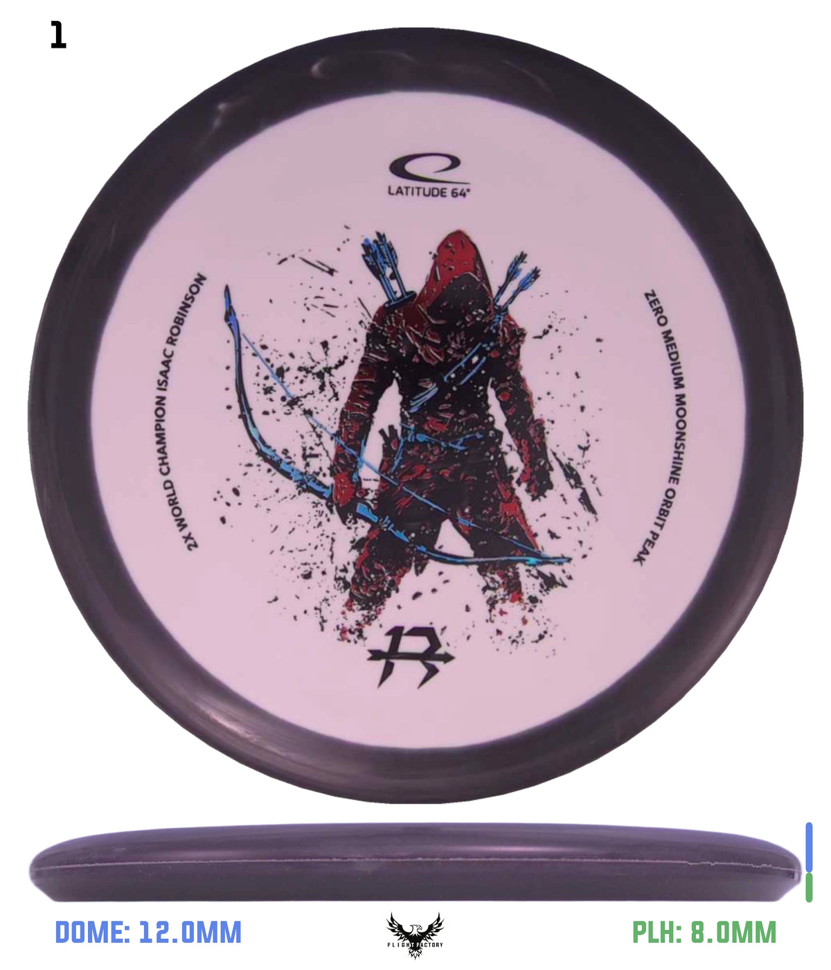 Latitude 64 Zero Medium Moonshine Orbit Peak - Isaac Robinson 2026 Team Series