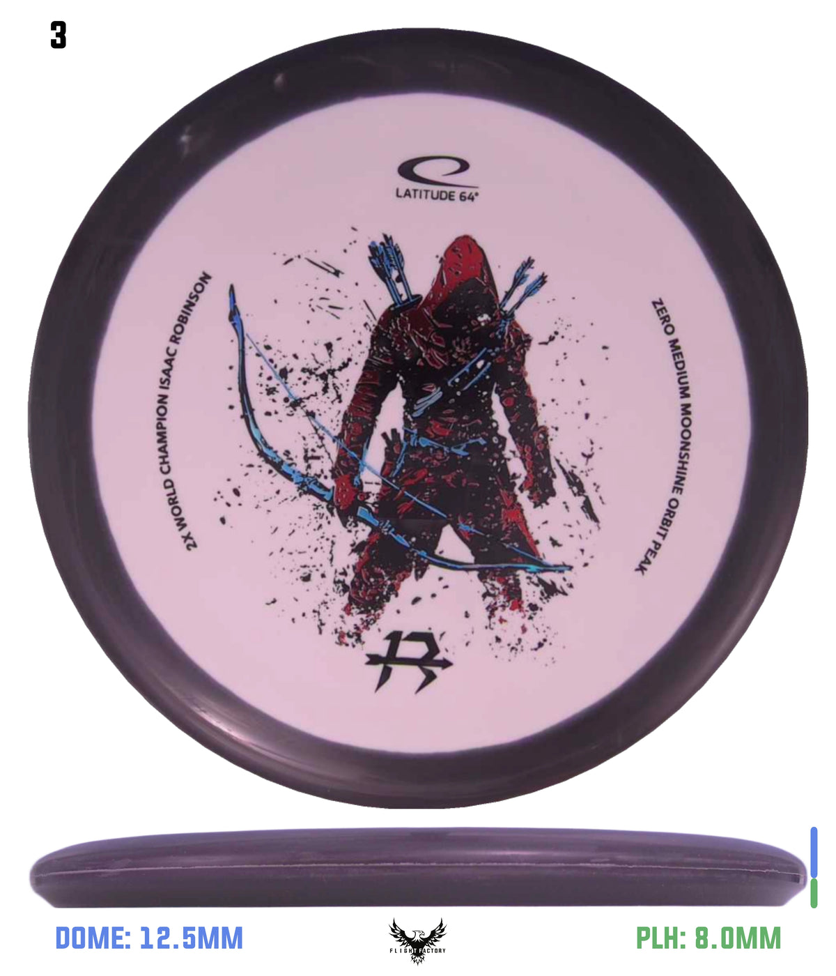 Latitude 64 Zero Medium Moonshine Orbit Peak - Isaac Robinson 2026 Team Series