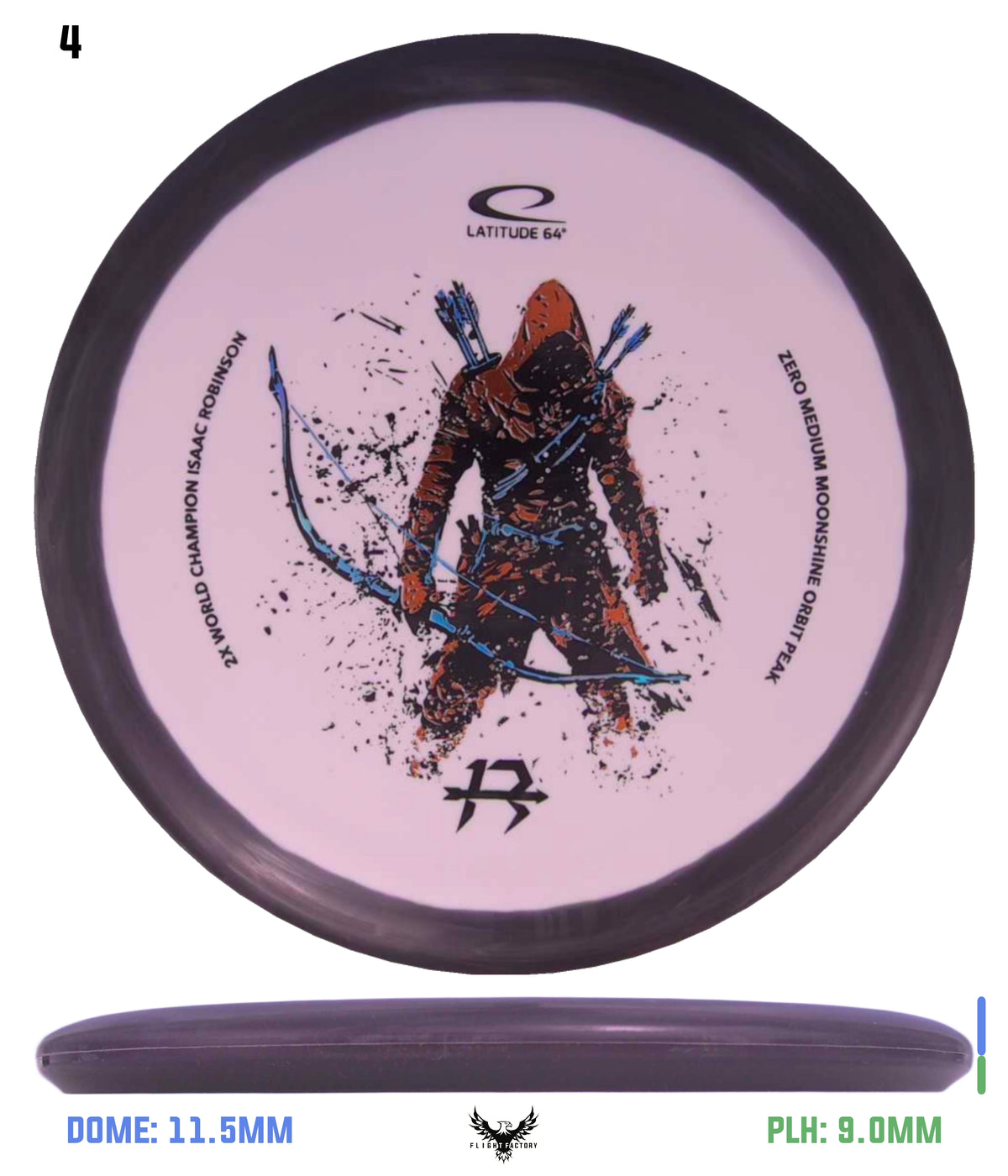 Latitude 64 Zero Medium Moonshine Orbit Peak - Isaac Robinson 2026 Team Series