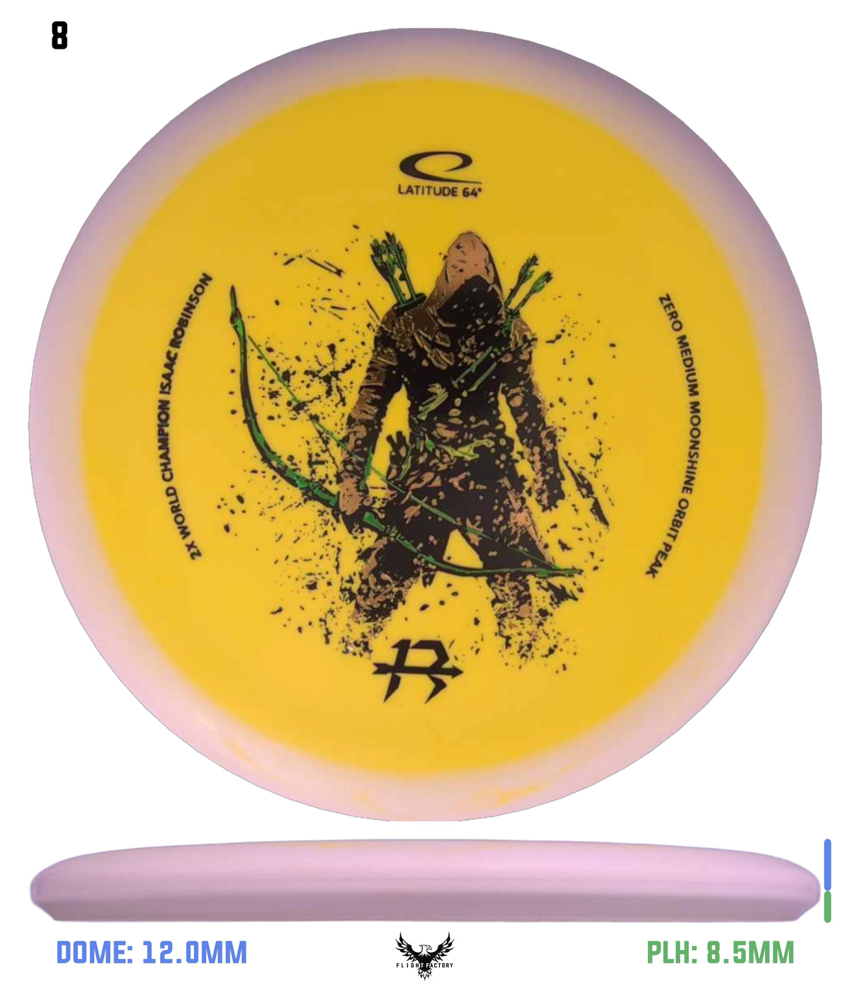Latitude 64 Zero Medium Moonshine Orbit Peak - Isaac Robinson 2026 Team Series