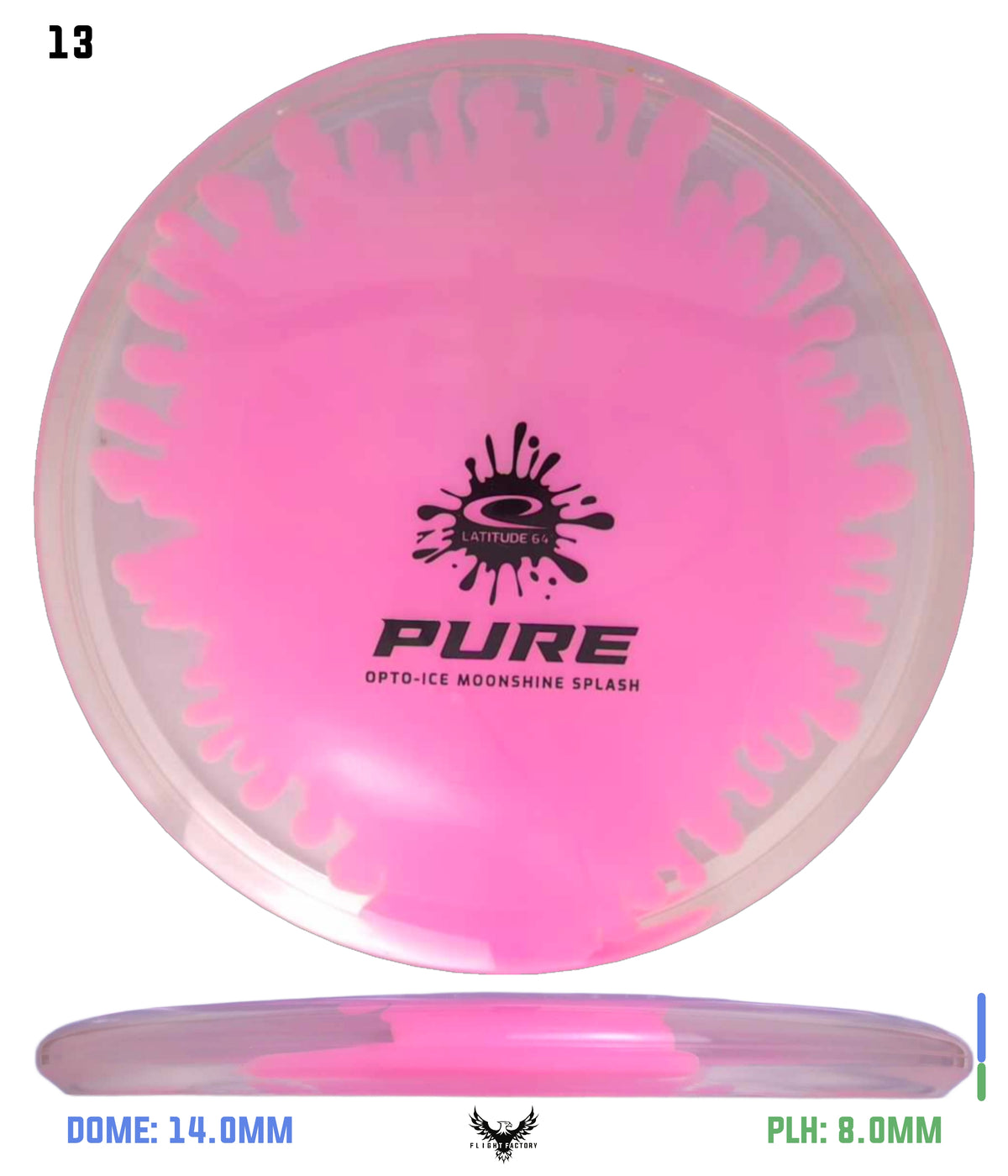 Latitude 64 Opto-Ice Splash Moonshine Pure