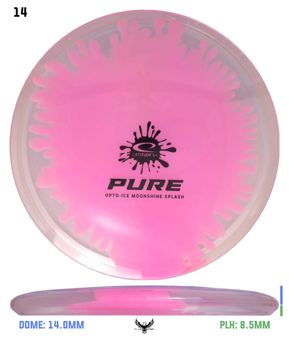 Latitude 64 Opto-Ice Splash Moonshine Pure
