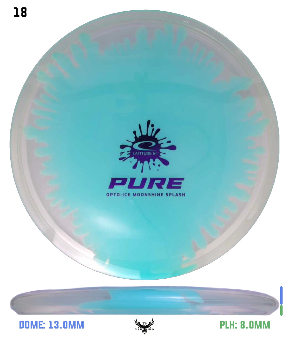 Latitude 64 Opto-Ice Splash Moonshine Pure