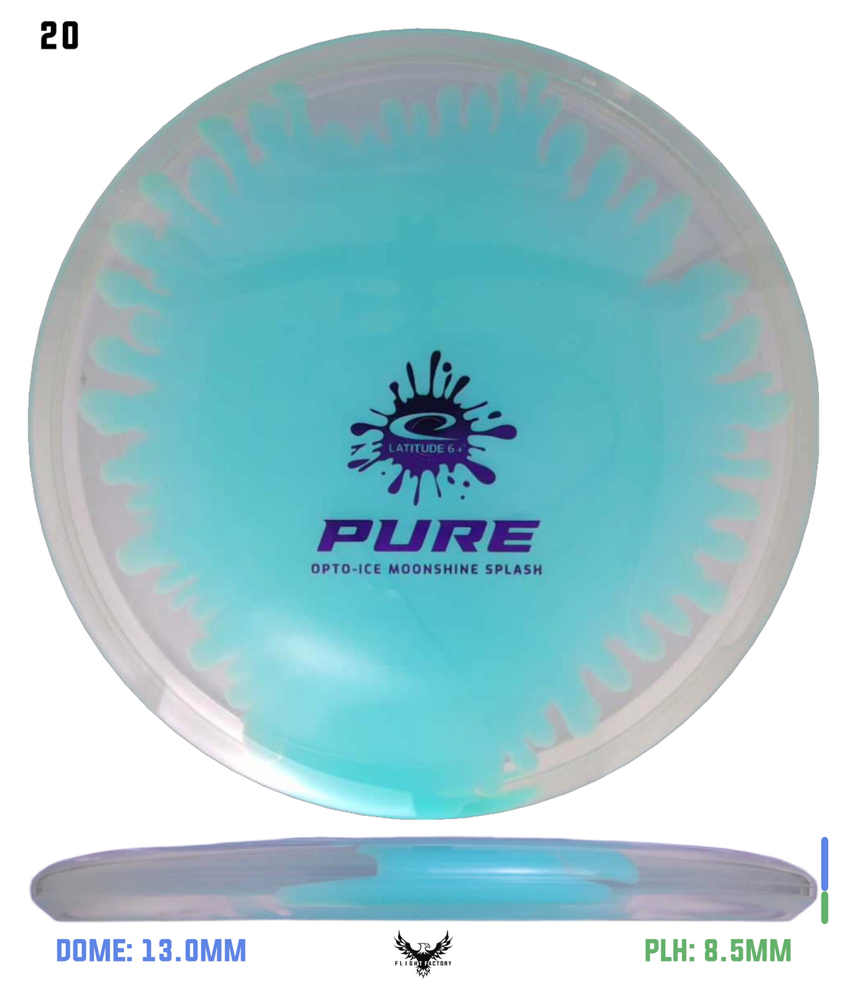 Latitude 64 Opto-Ice Splash Moonshine Pure