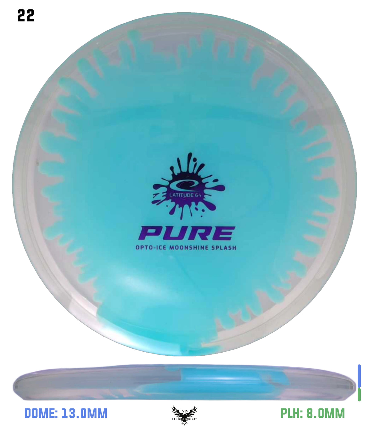 Latitude 64 Opto-Ice Splash Moonshine Pure
