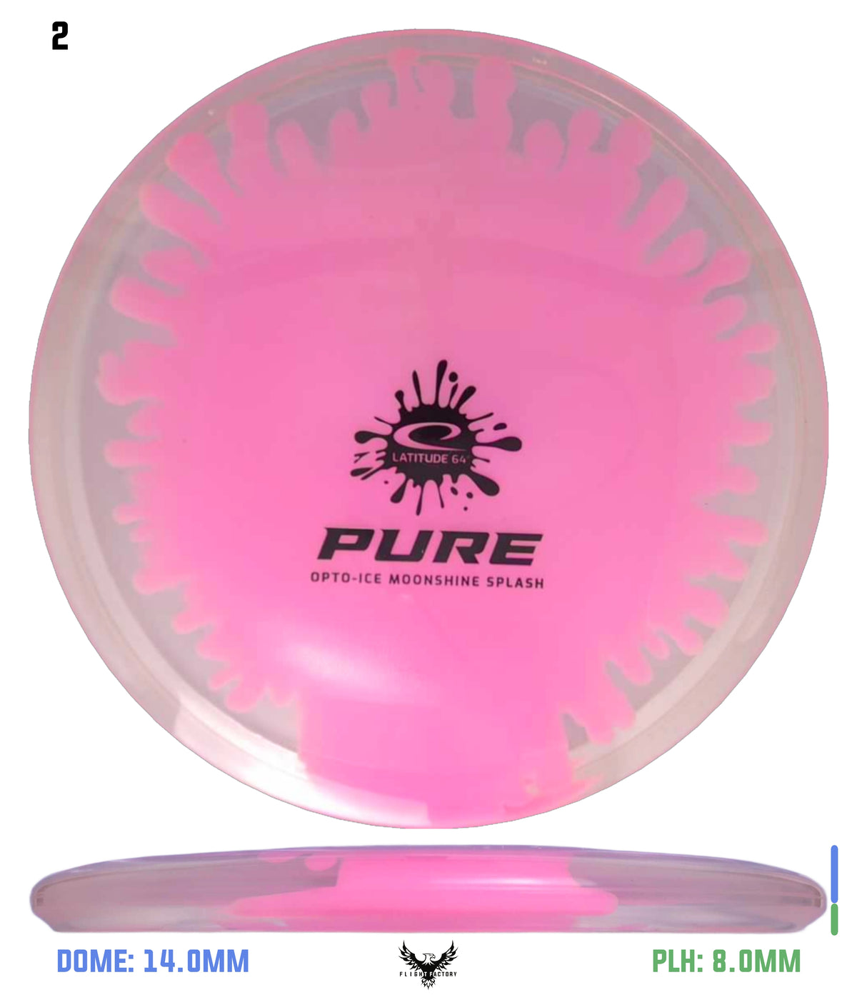 Latitude 64 Opto-Ice Splash Moonshine Pure
