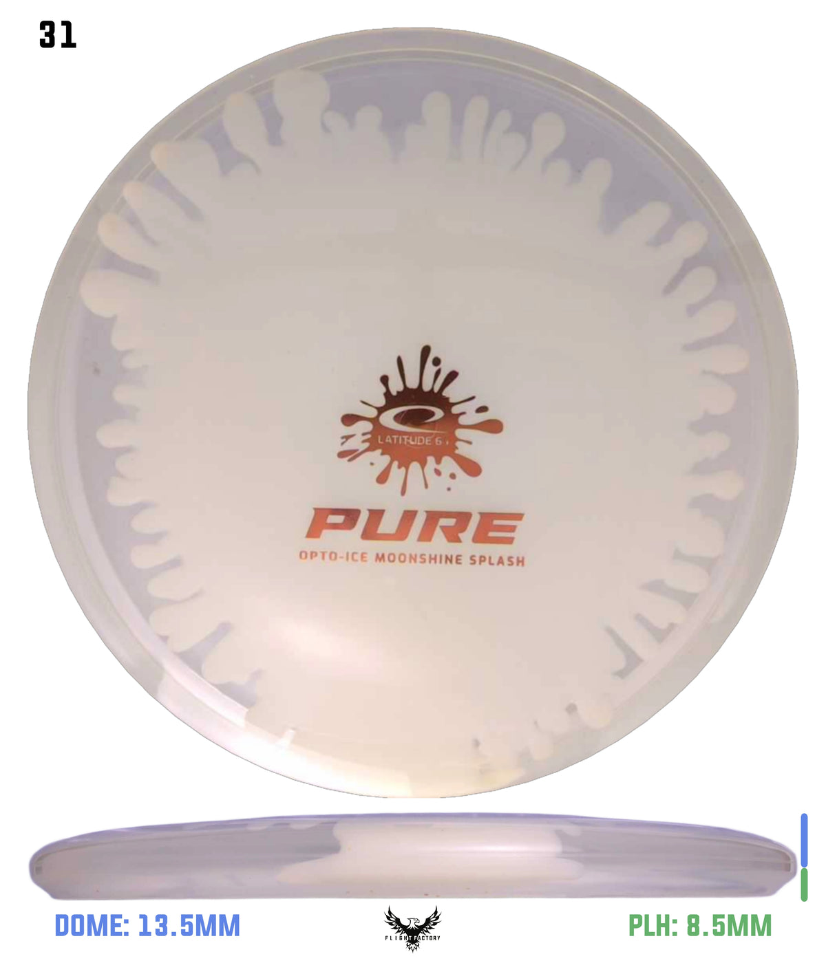 Latitude 64 Opto-Ice Splash Moonshine Pure