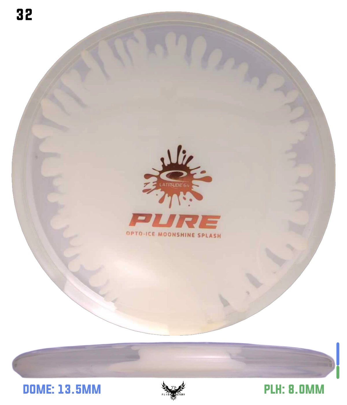 Latitude 64 Opto-Ice Splash Moonshine Pure