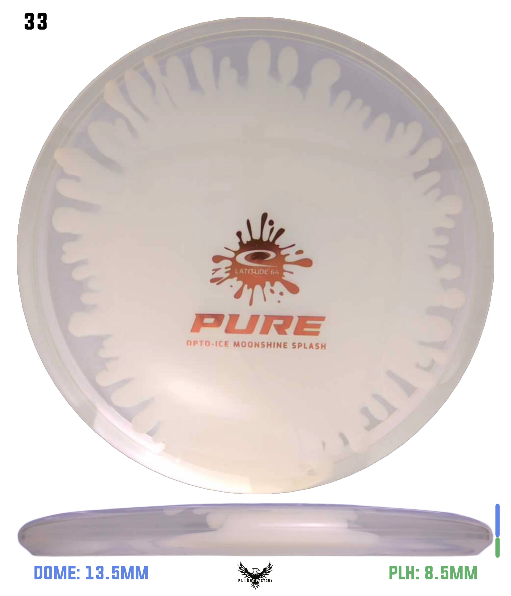 Latitude 64 Opto-Ice Splash Moonshine Pure