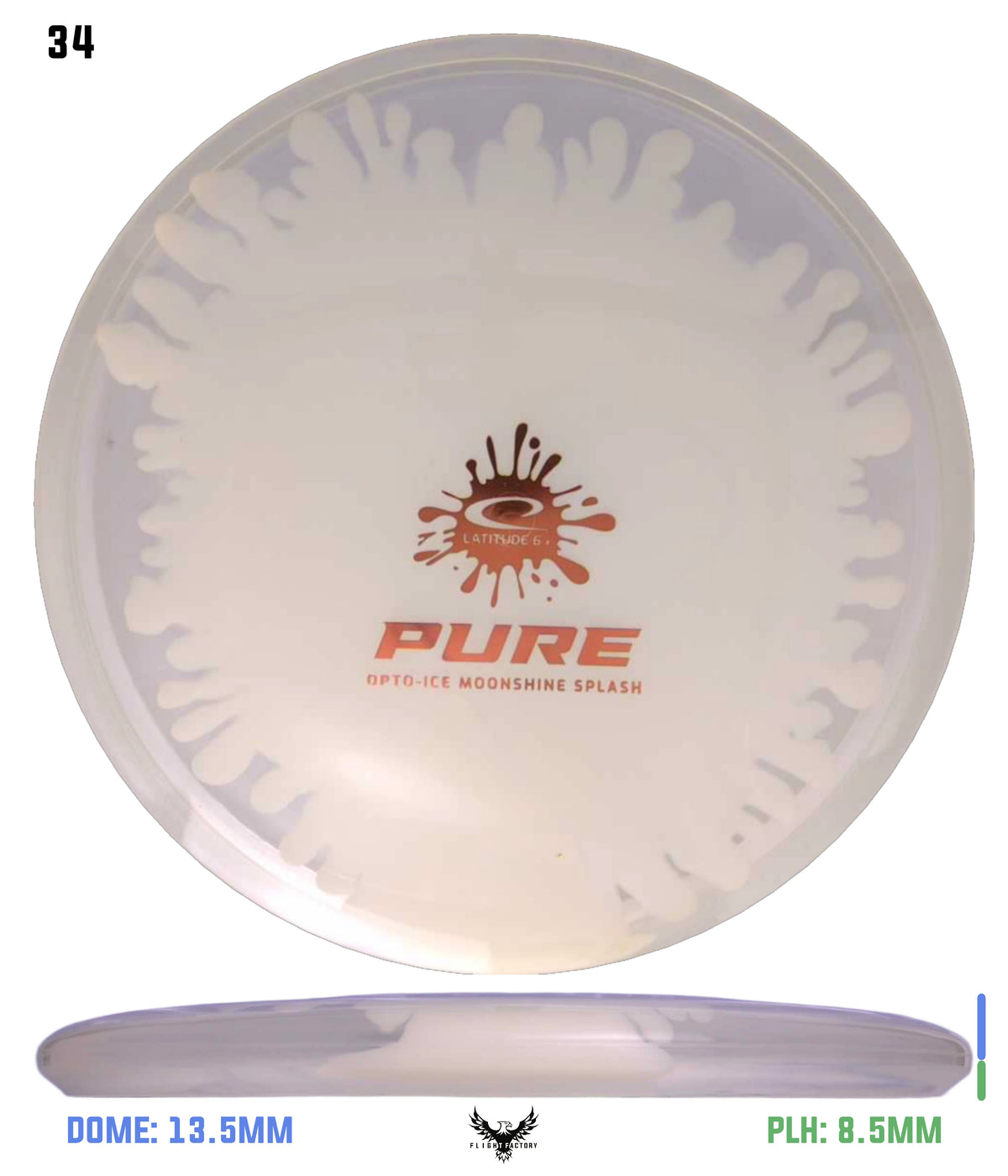 Latitude 64 Opto-Ice Splash Moonshine Pure