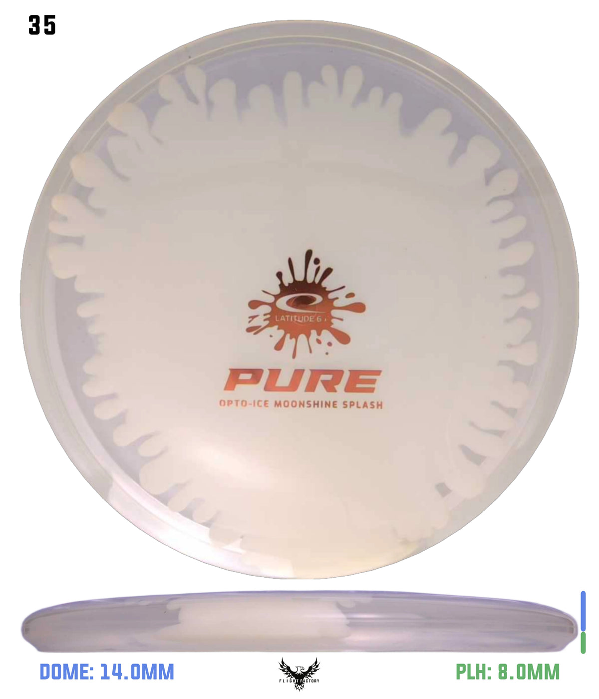 Latitude 64 Opto-Ice Splash Moonshine Pure