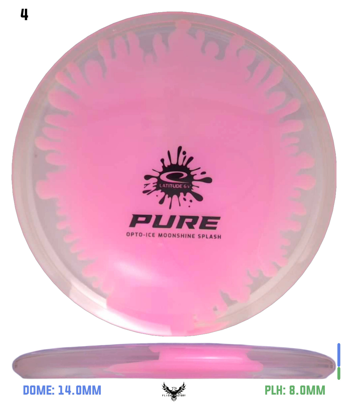 Latitude 64 Opto-Ice Splash Moonshine Pure