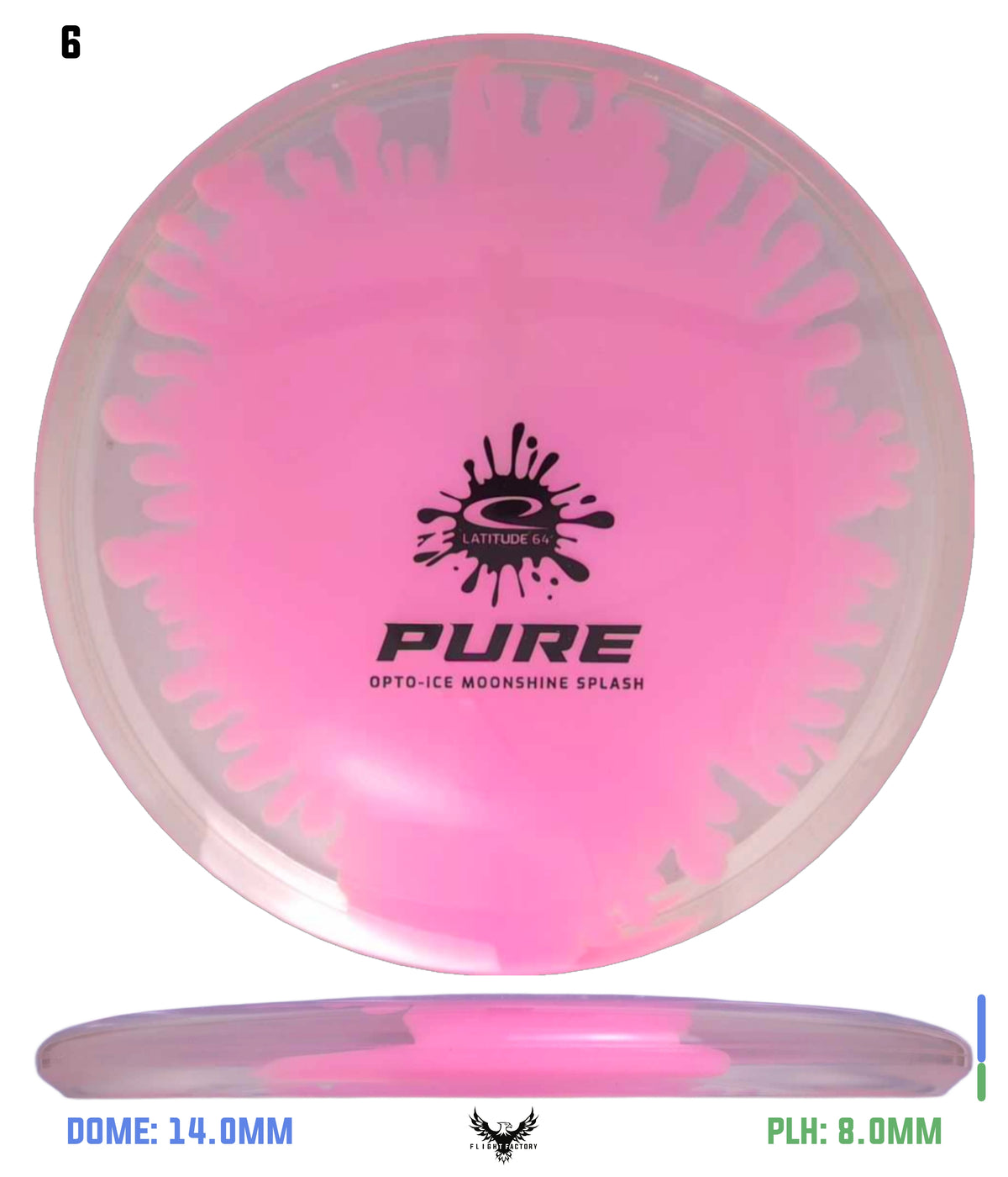 Latitude 64 Opto-Ice Splash Moonshine Pure