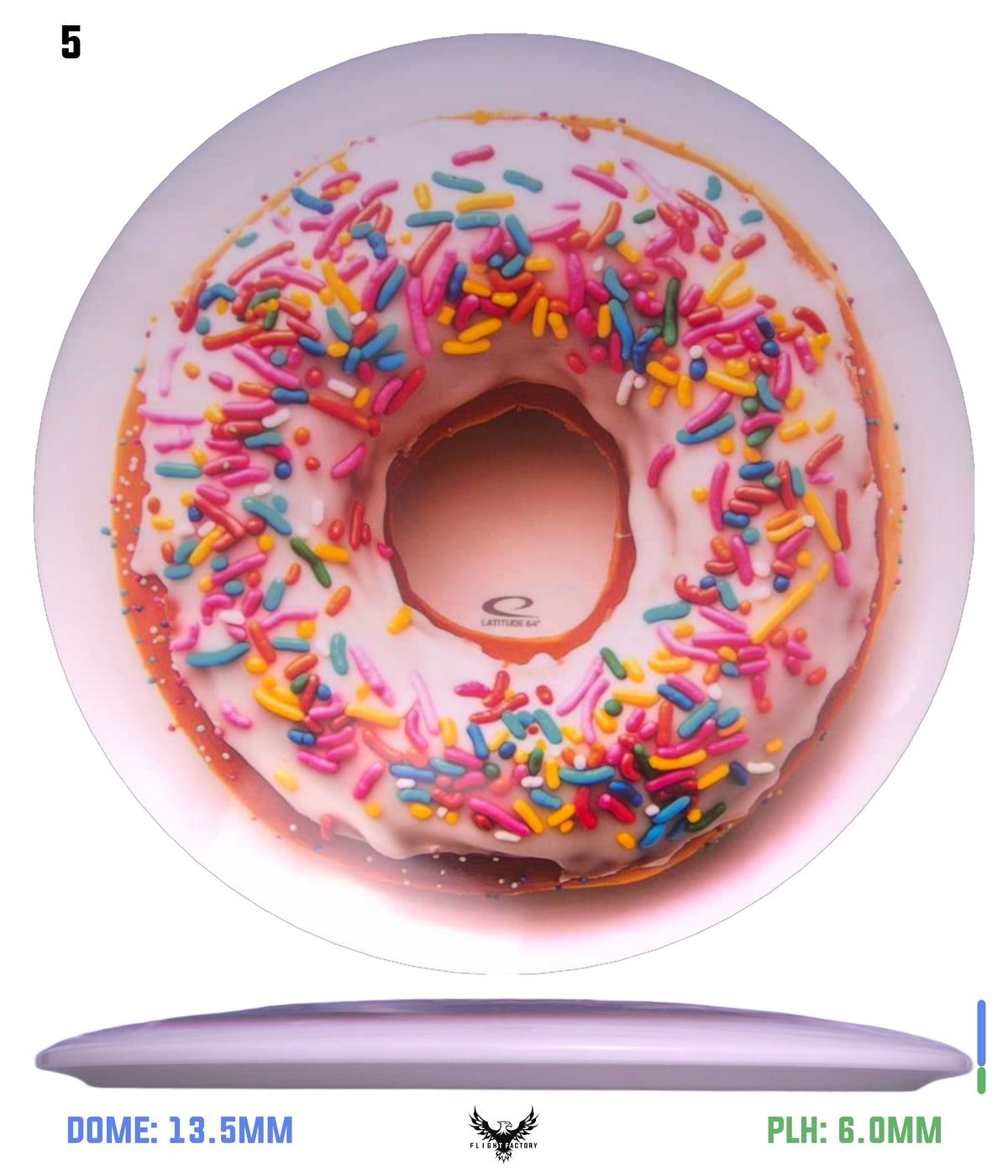 Latitude 64 Dyemax Gold River - Doughnut with the Sprinkles