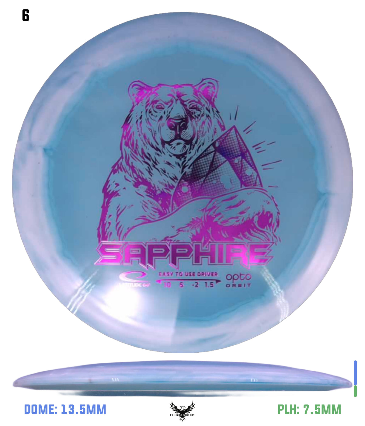 Latitude 64 Opto Orbit Sapphire