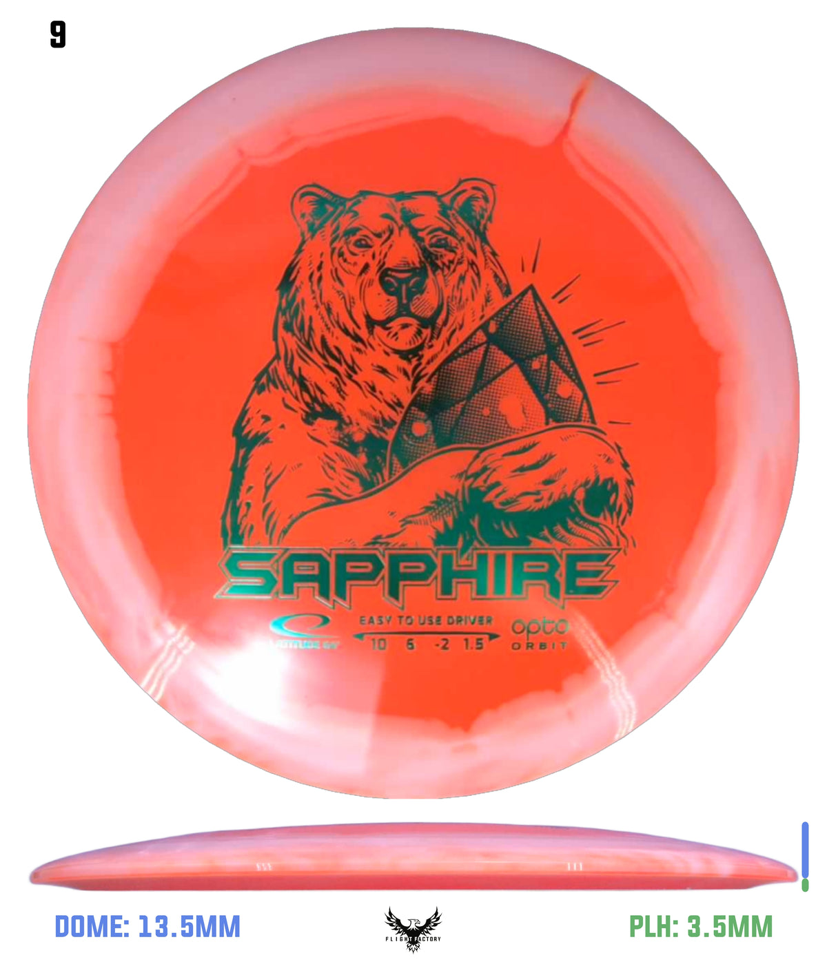 Latitude 64 Opto Orbit Sapphire