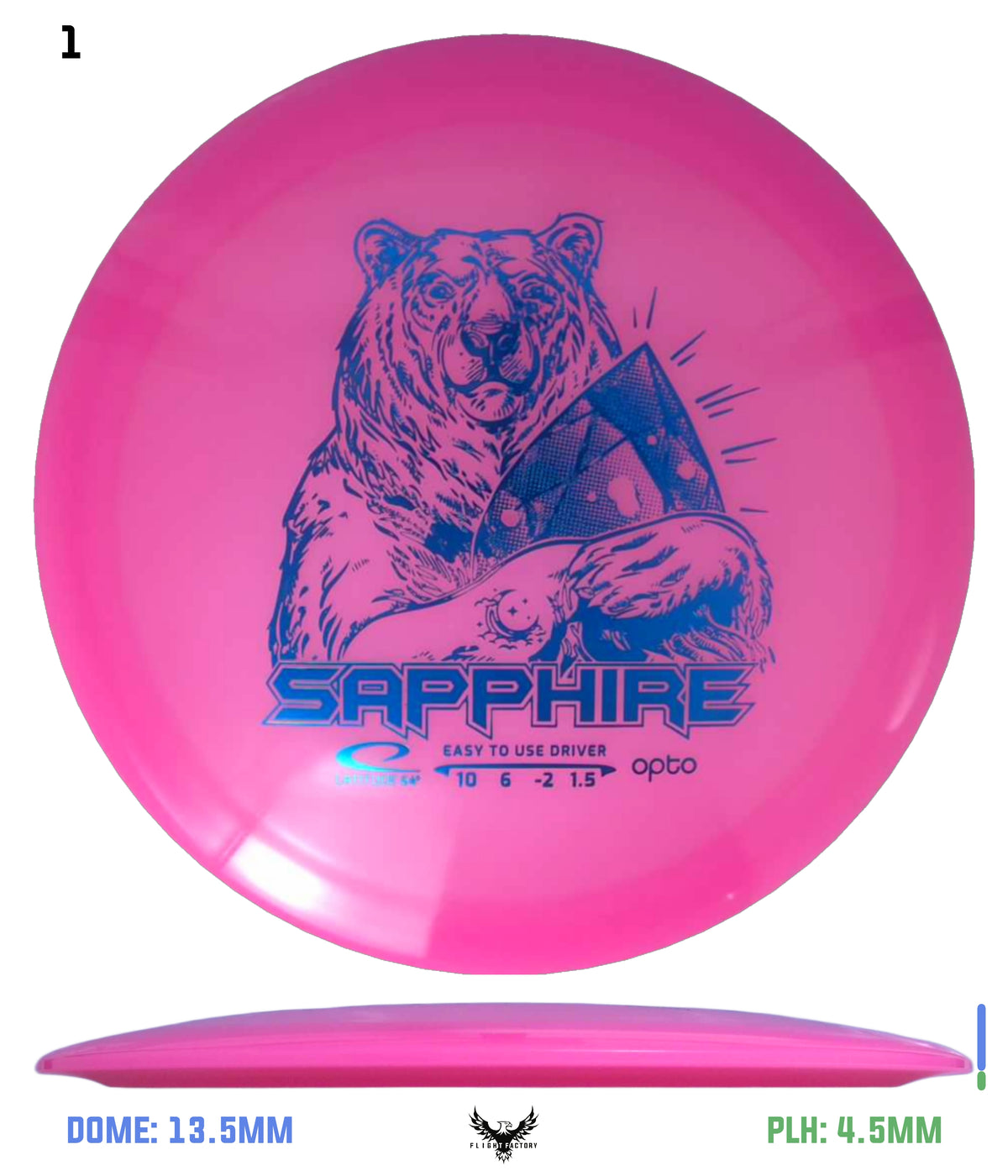 Latitude 64 Opto Moonshine Sapphire