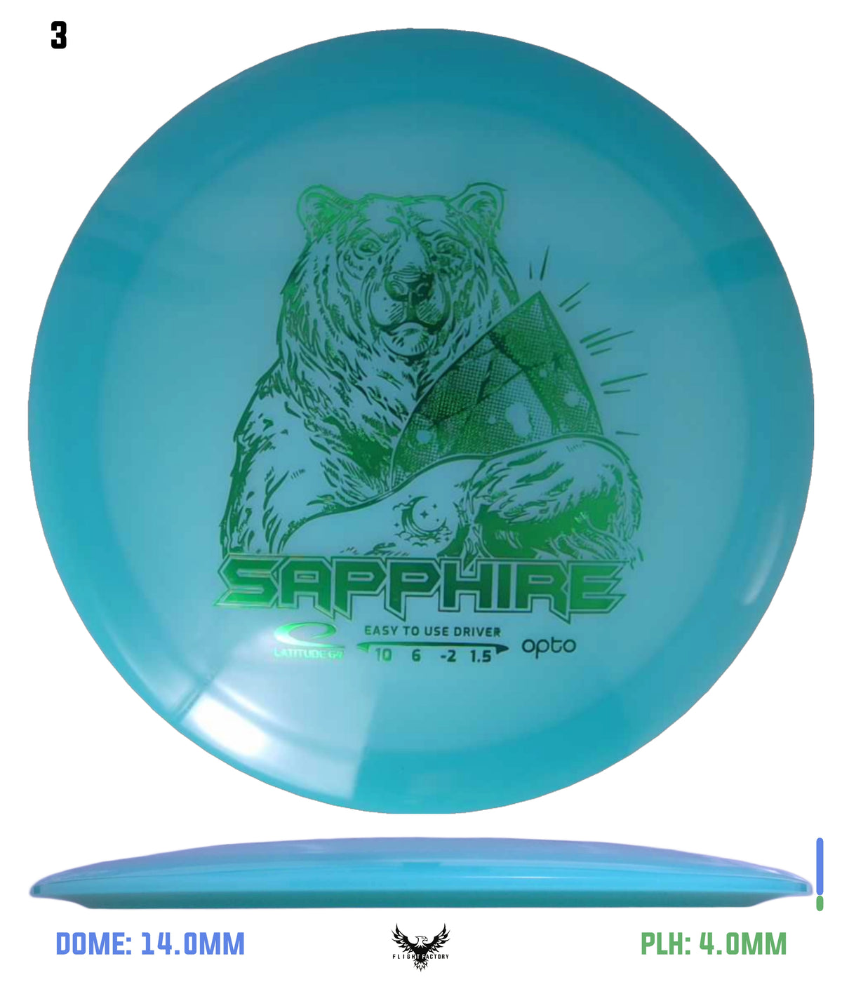 Latitude 64 Opto Moonshine Sapphire