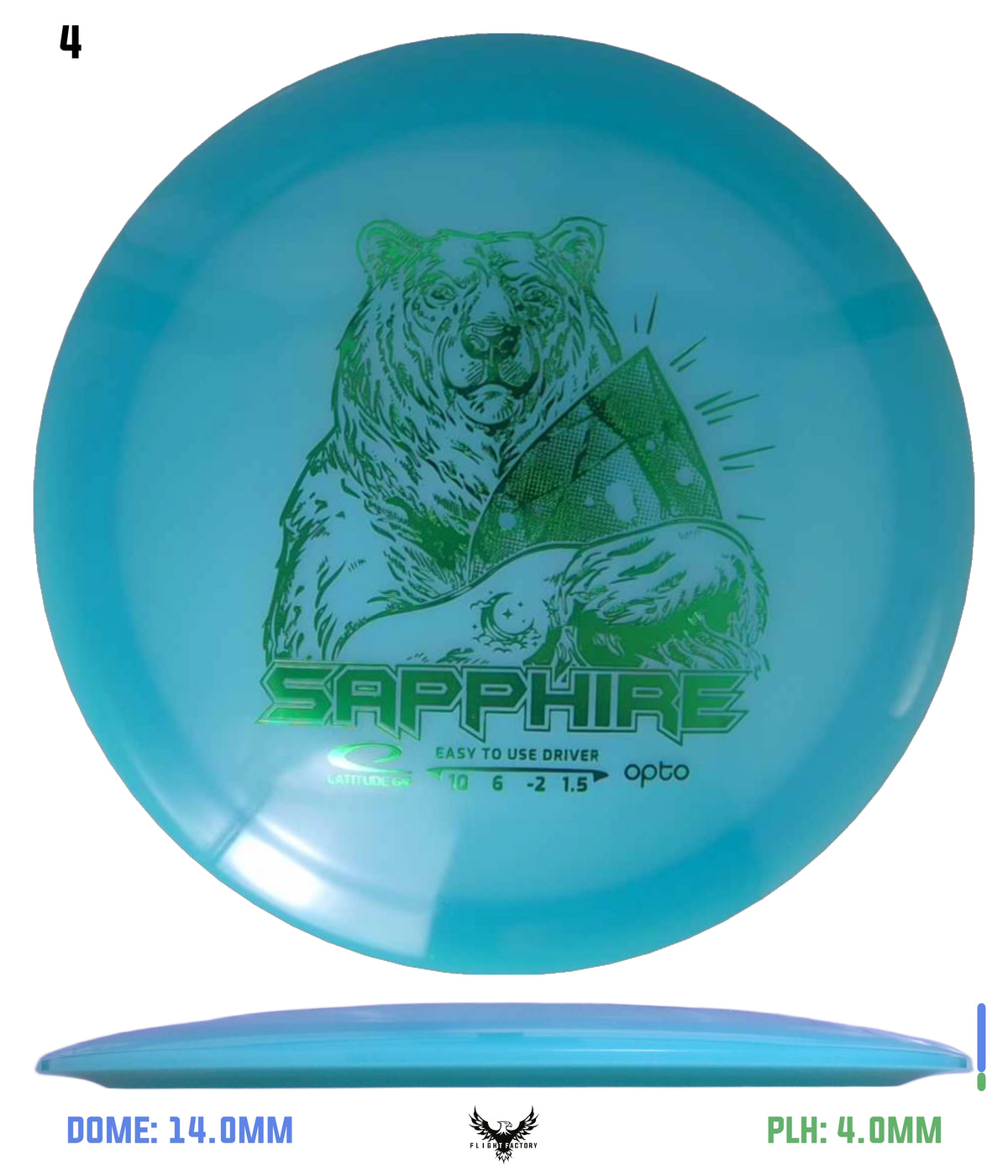 Latitude 64 Opto Moonshine Sapphire